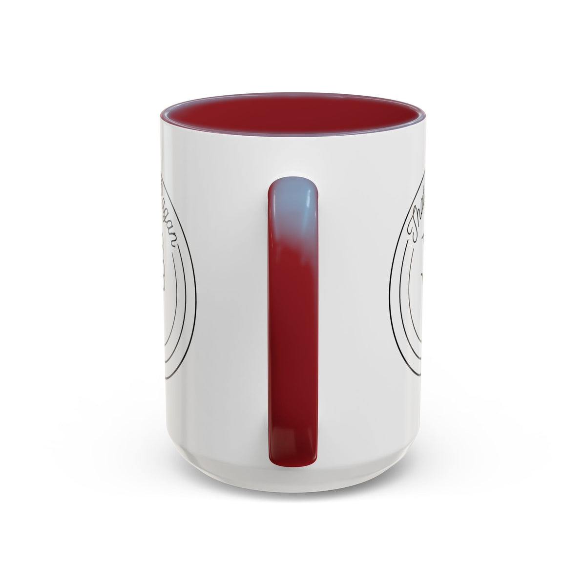 That's Pagan Thumbs Down Accent Coffee Mug