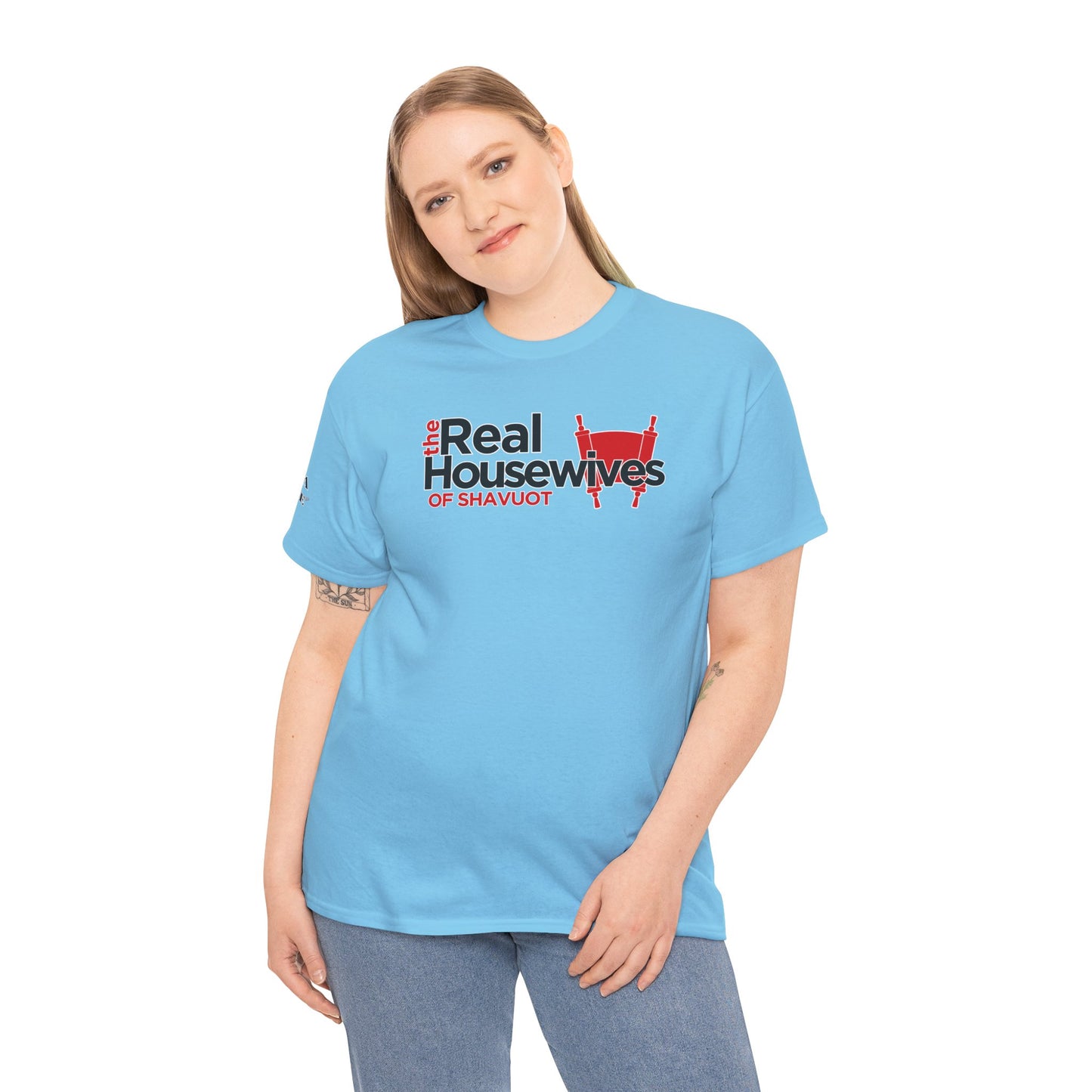 The Real Housewives of Shavuot Torah Scrolls T-Shirt Feast of Weeks Pentecost Cotton Tee