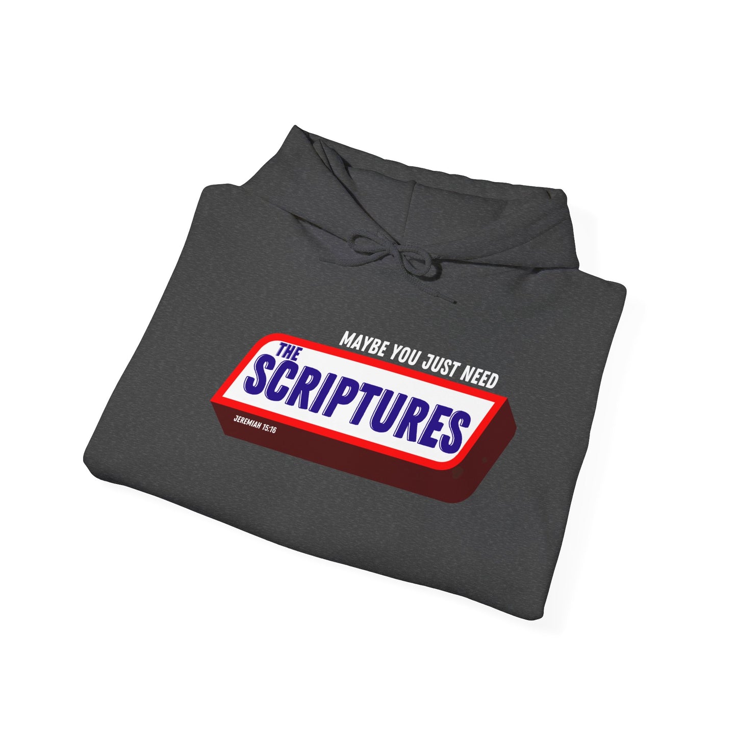 Scriptures Satisfy Unisex Heavy Blend™ Hooded Sweatshirt