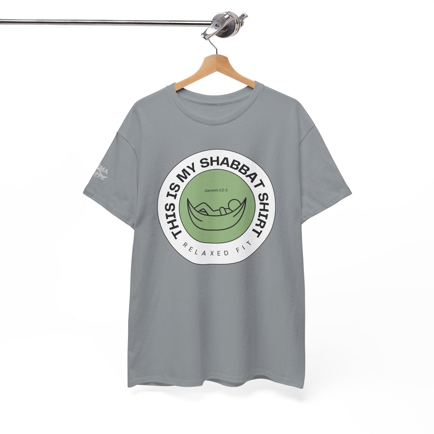 This Is My Shabbat Shirt — Chilling Out Is a Commandment Hammock Sabbath Cotton Tee