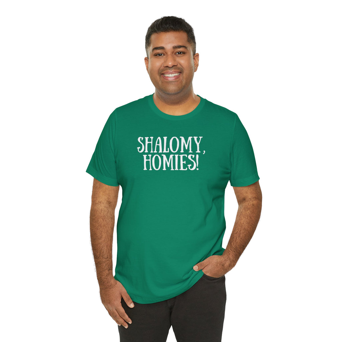 Shalomy Homies Tee - Funny Torah Obervant Greeting T-Shirt (Canada)