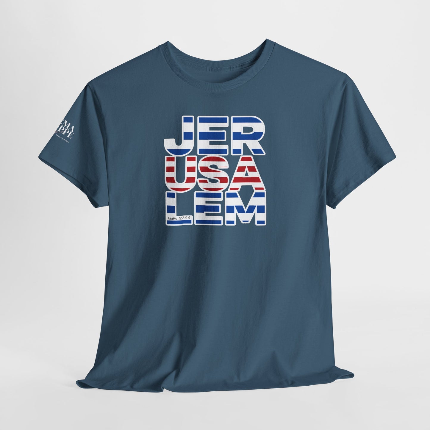 JerUSAlem Psalms 122:6-9 Unisex Tee Patriotic T-Shirt Solidarity