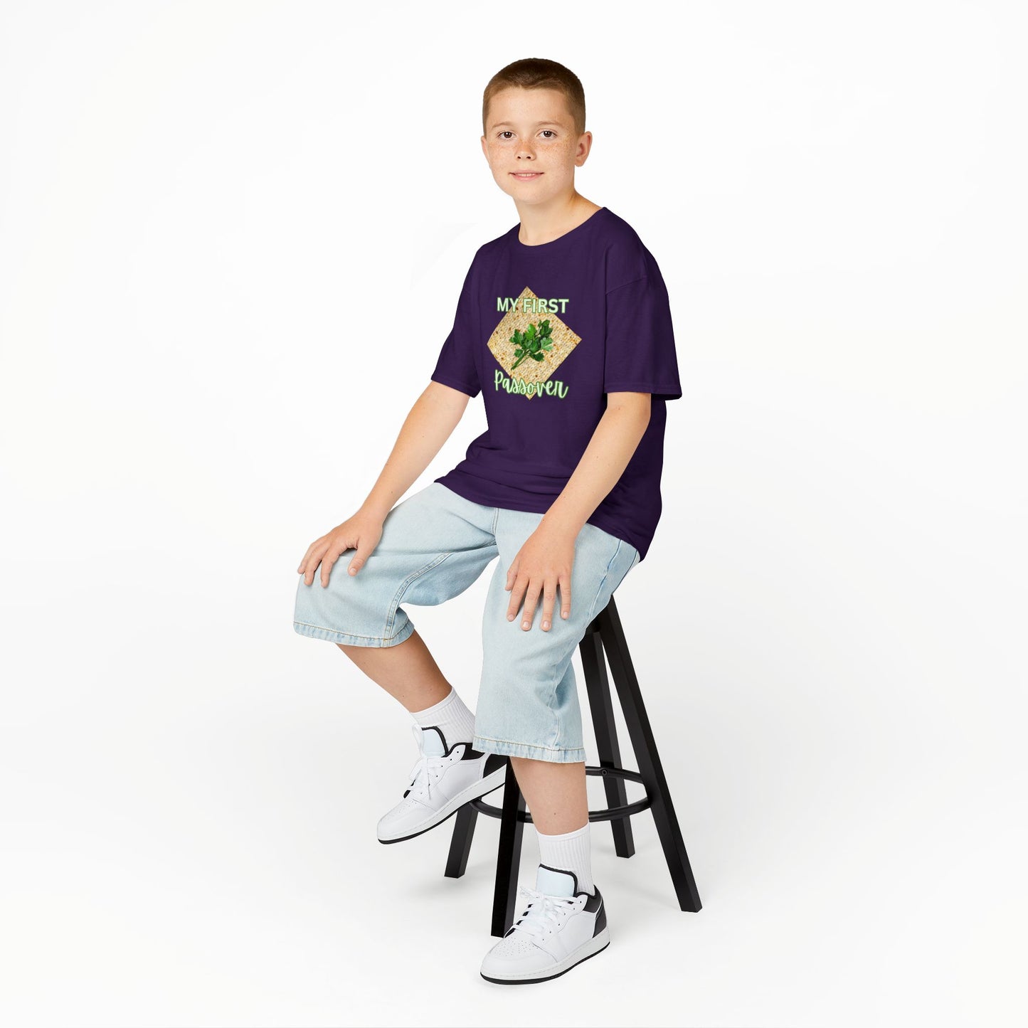 Kids T‑Shirt “My First Plant Parent” Green Succulent Garden Tee