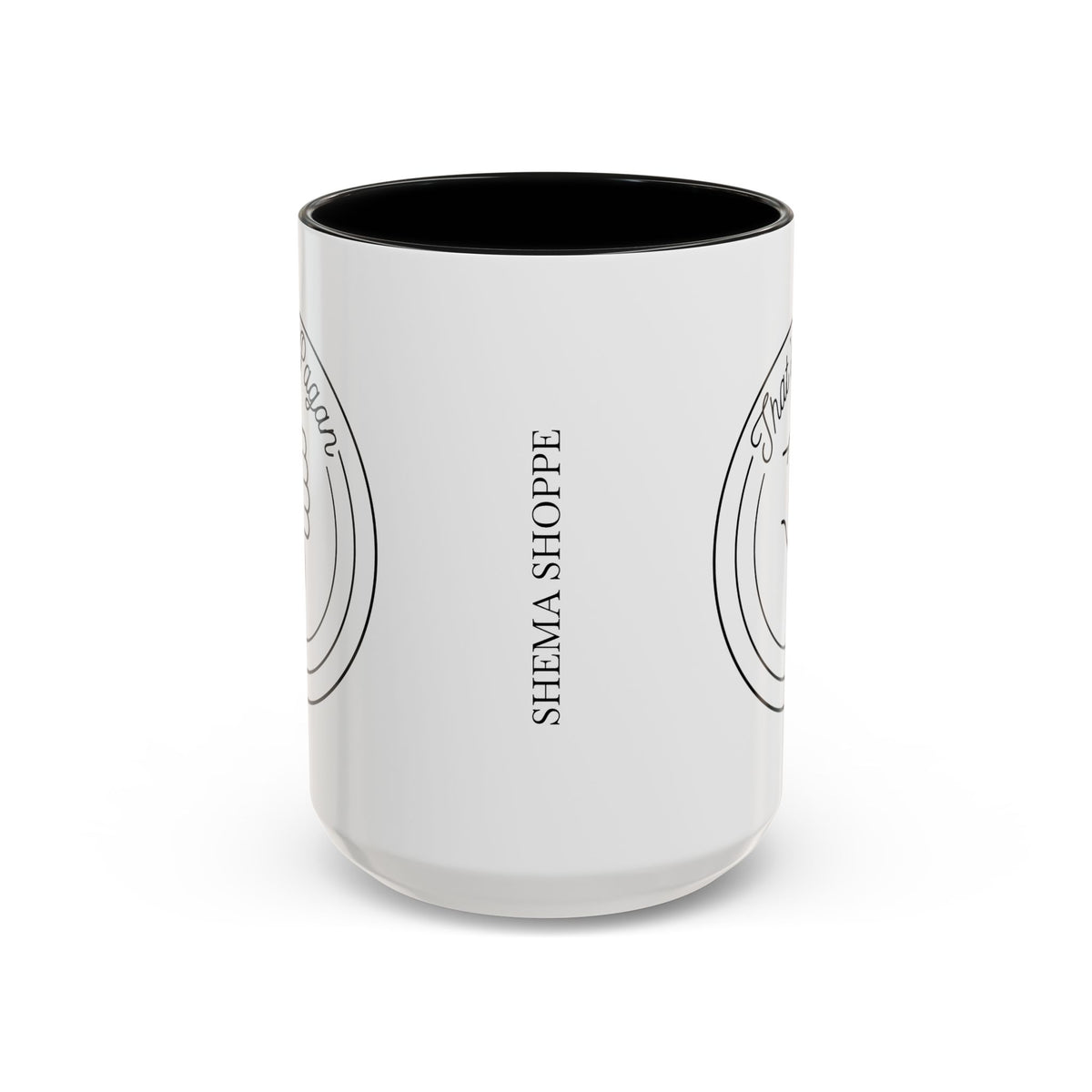 That's Pagan Thumbs Down Accent Coffee Mug
