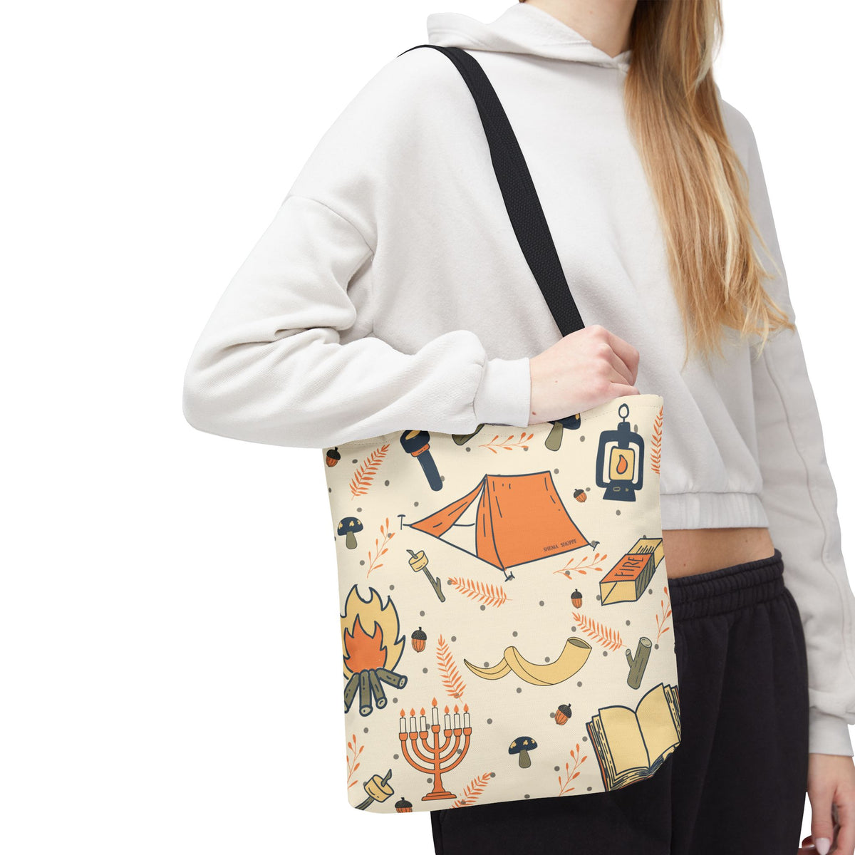 Sukkot Tents Tote Bag (AOP)