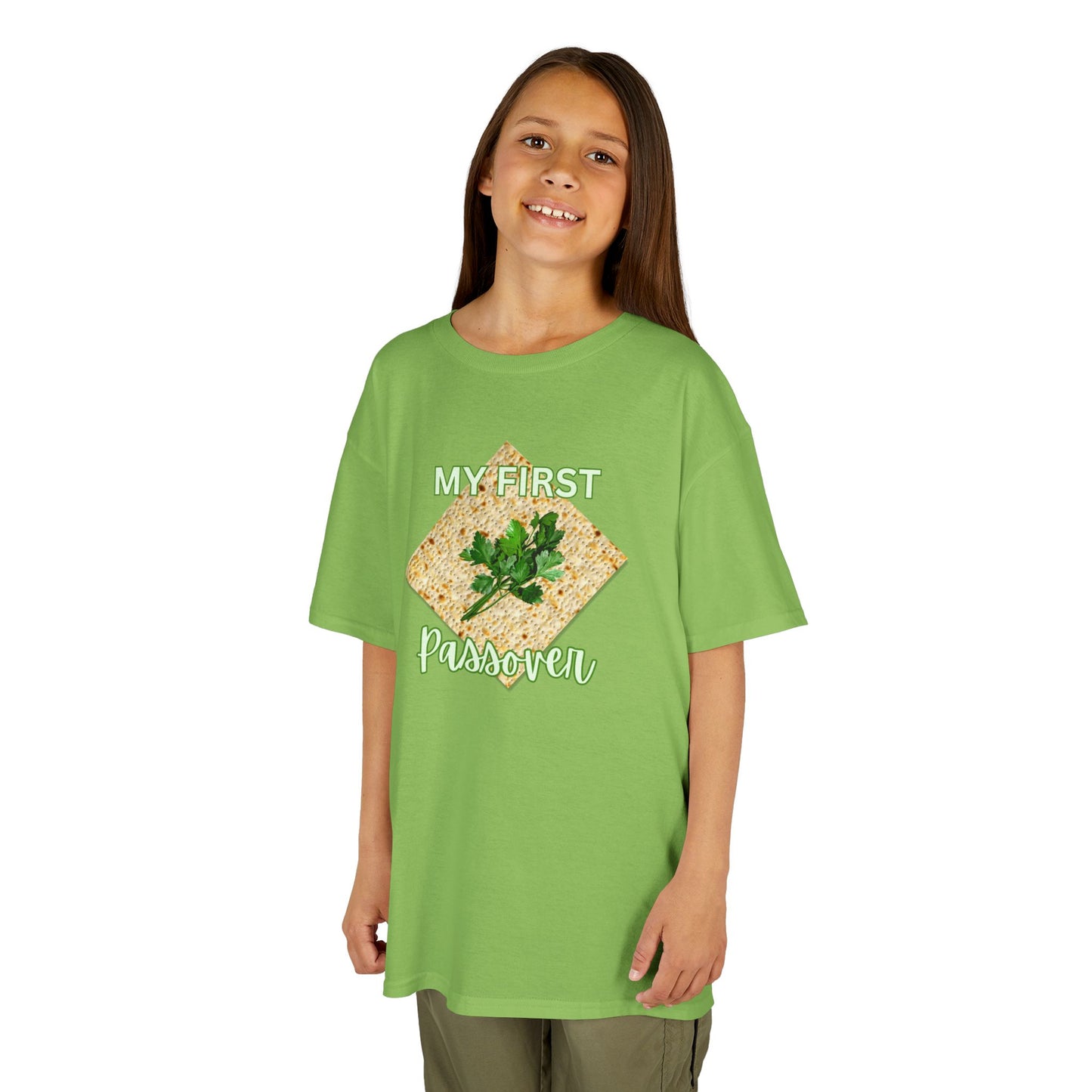 Kids T‑Shirt “My First Plant Parent” Green Succulent Garden Tee