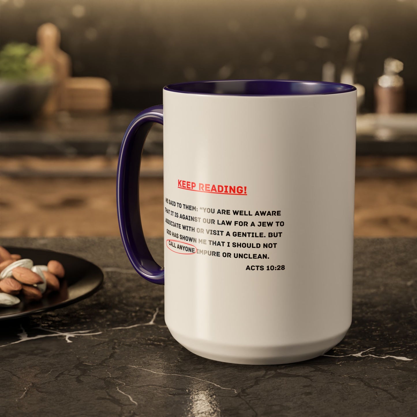 Straight Outta Context Mug, 11oz or 15oz Color Pop