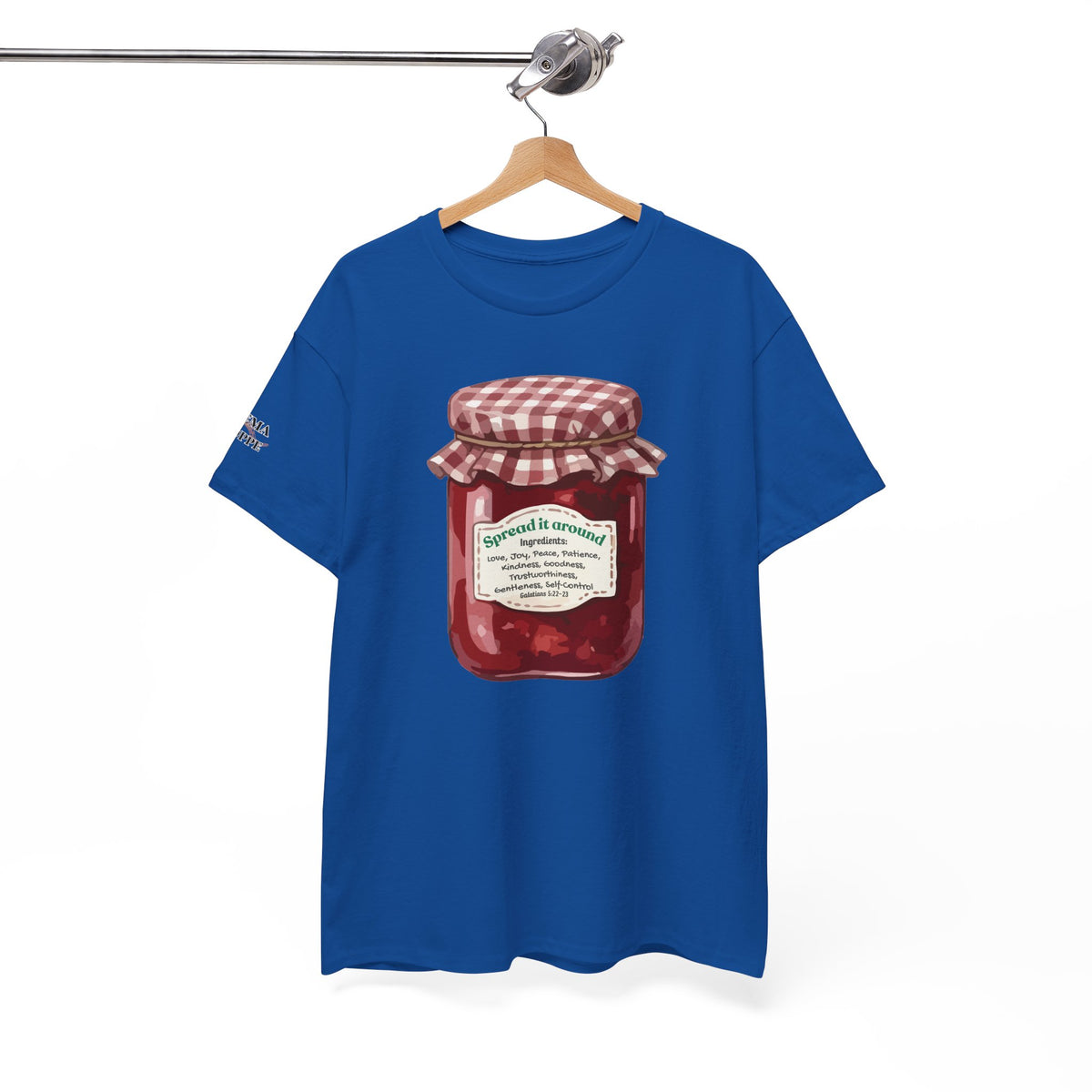 Fruit Of The Spirit Graphic Tee — Vintage Preserves "Spread it Around" T‑Shirt Galations