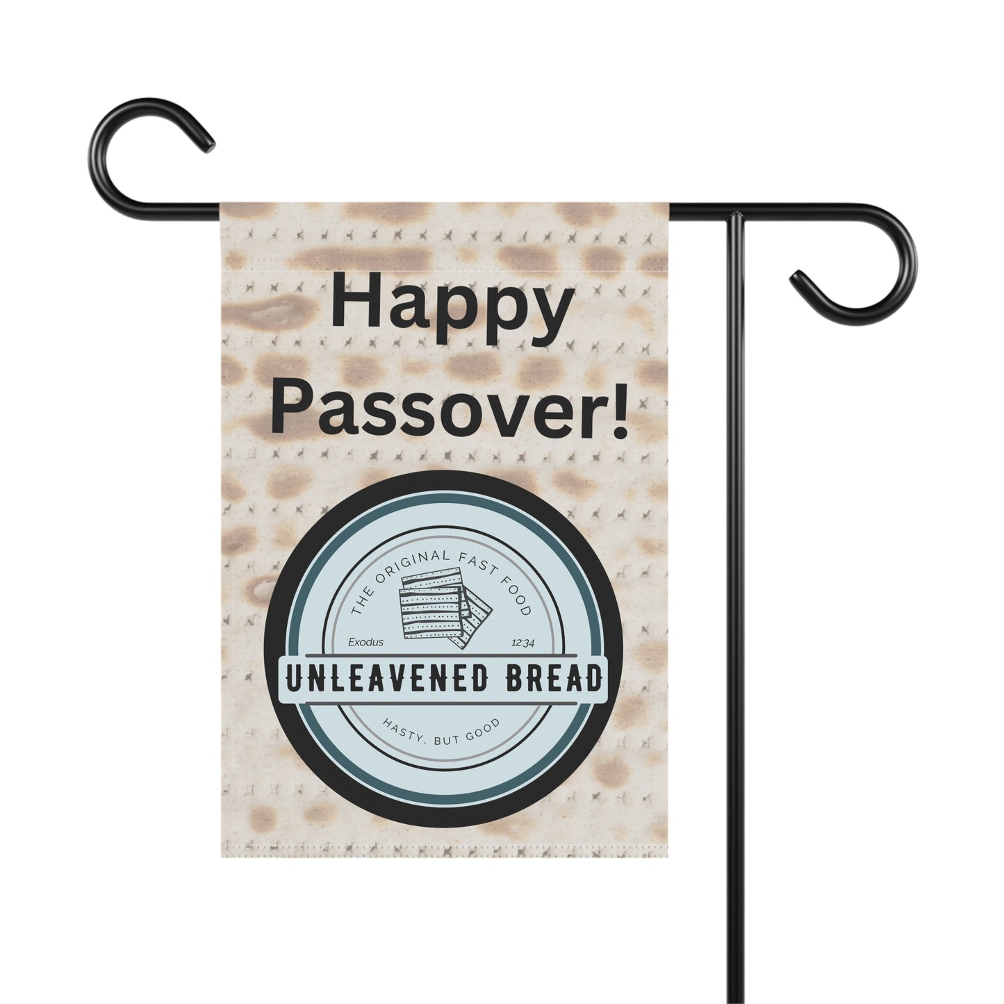 Hasty but Good Passover Unleavened Bread Matzo - Garden Banner