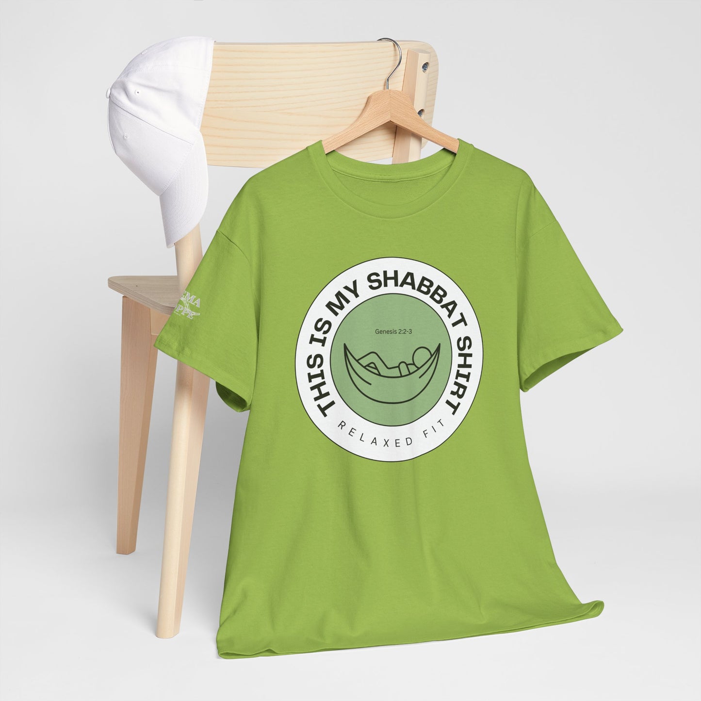 This Is My Shabbat Shirt — Chilling Out Is a Commandment Hammock Sabbath Cotton Tee