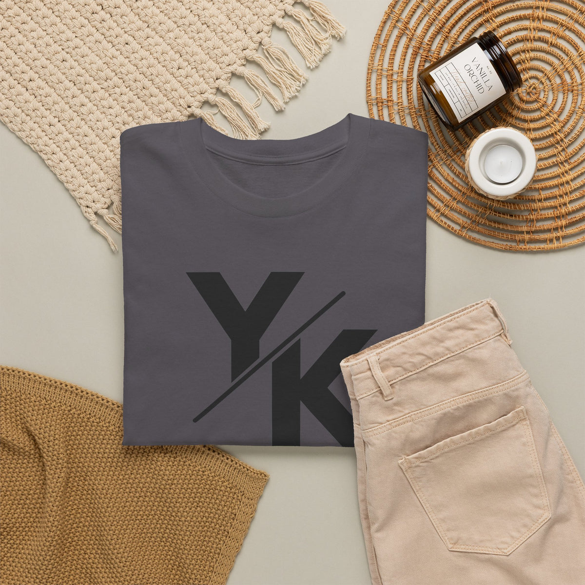 Yom Kippur Tee - "YK" Logo with "Fast. Pray. Repent." Set-Apart Biblical Day of Atonement T-Shirt