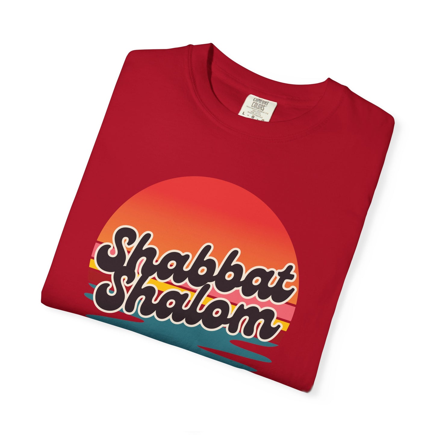 Sunset Shabbat Shalom T-shirt