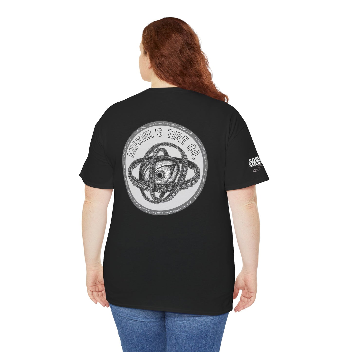 Ezekiel's Tire Company Shirt - Funny Biblical Unisex Cotton Tee