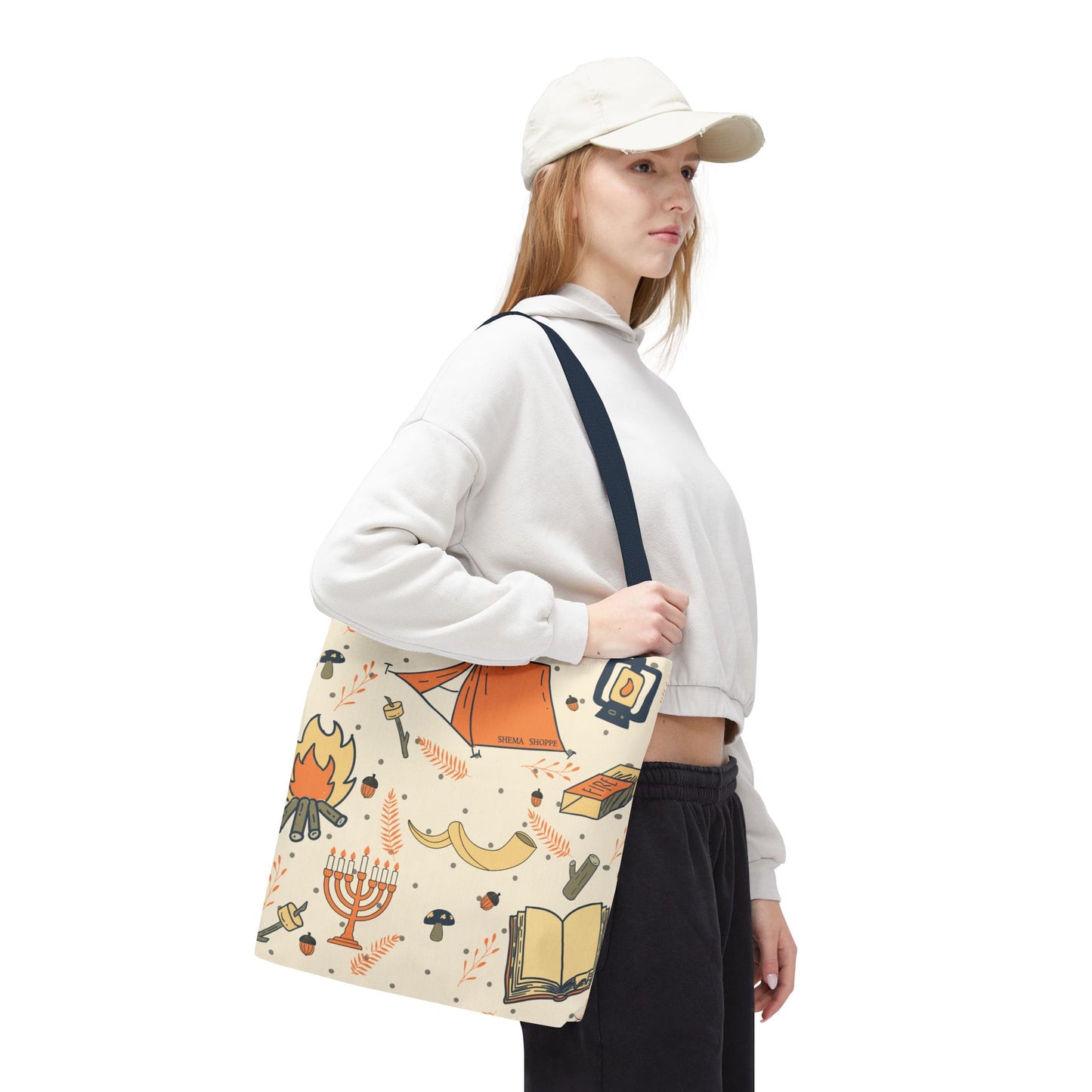 Sukkot Tents Tote Bag (AOP)