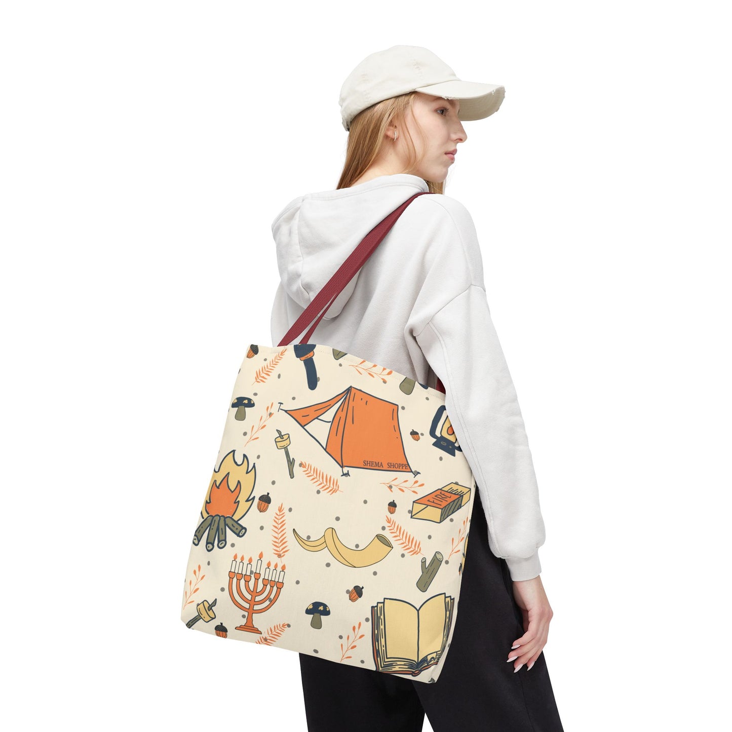 Sukkot Tents Tote Bag (AOP)