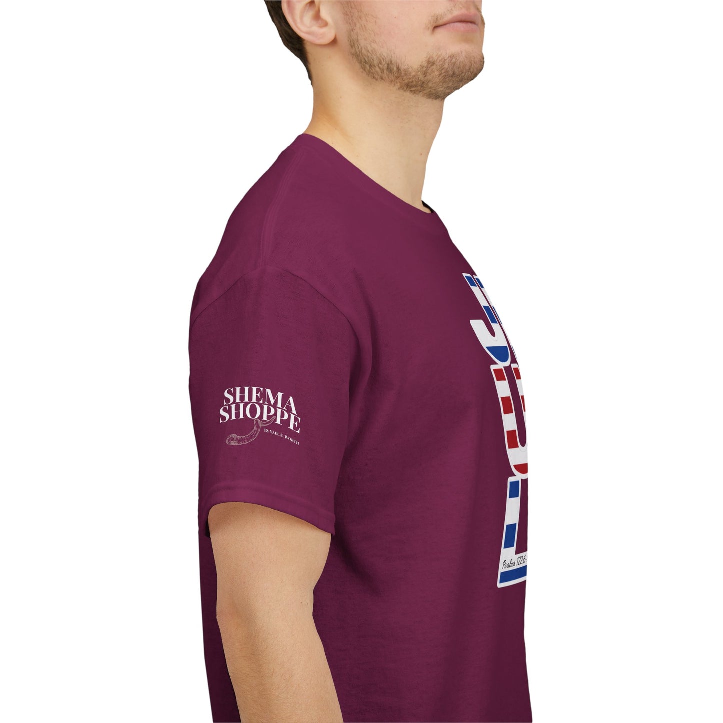 JerUSAlem Psalms 122:6-9 Unisex Tee Patriotic T-Shirt Solidarity