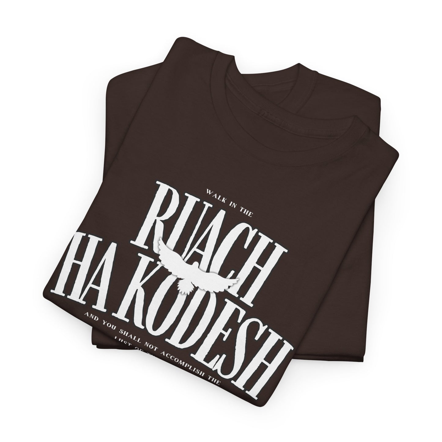 Ruach Ha Kodesh Unisex Cotton Tee - Galatians 5:16 Dove Shirt