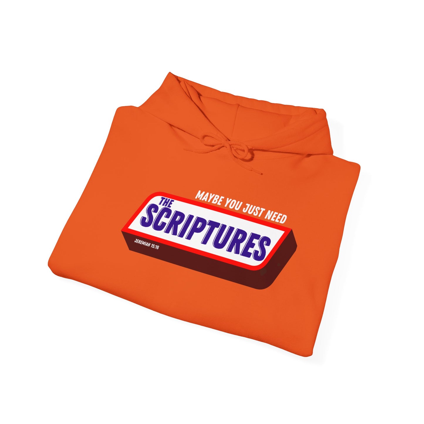 Scriptures Satisfy Unisex Heavy Blend™ Hooded Sweatshirt
