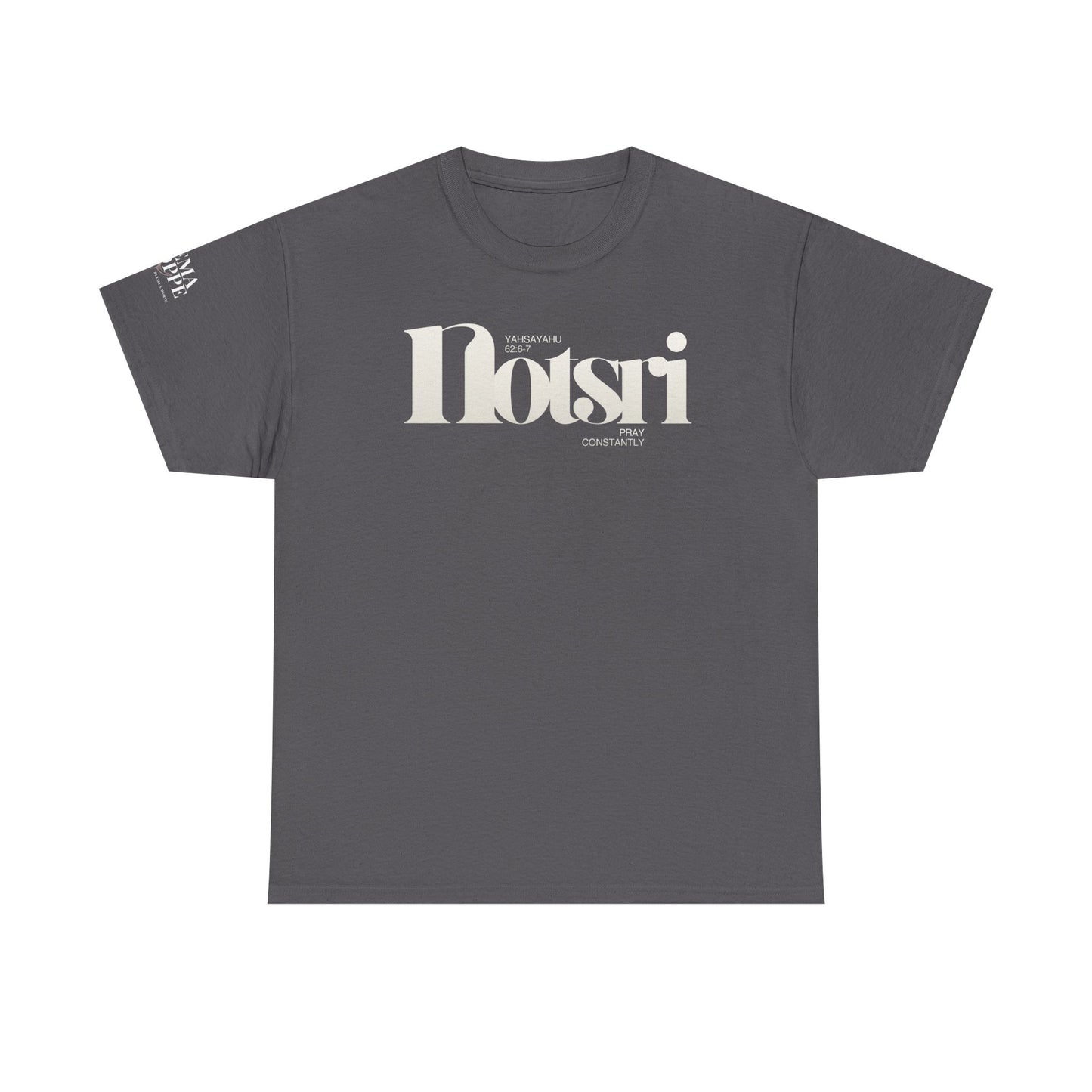 Notsri Minimalist Logo Tee Watchman Shirt