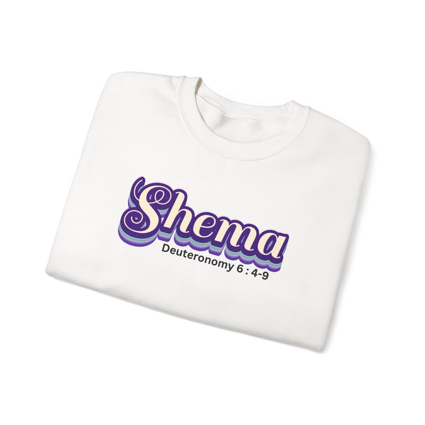 Retro Shema Unisex Heavy Blend™ Crewneck Sweatshirt