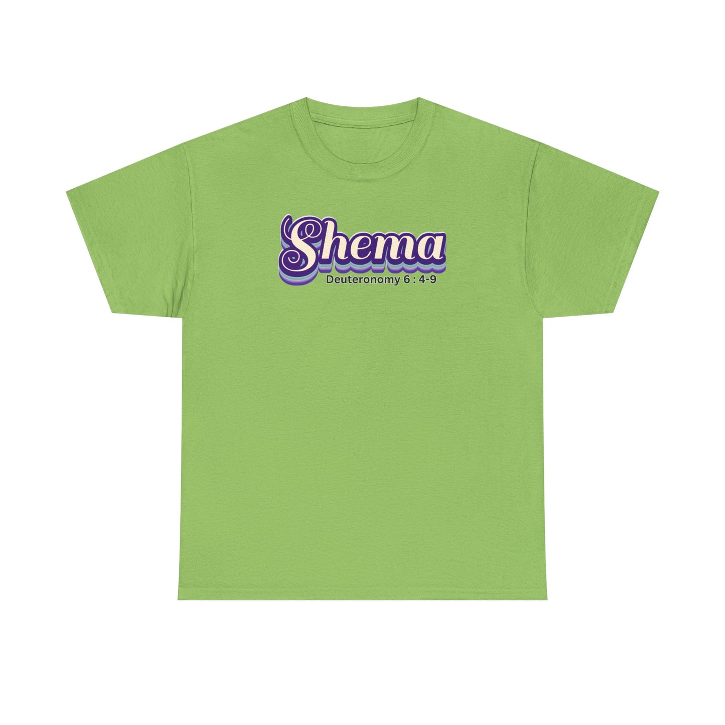 Faded Retro Shema Unisex Heavy Cotton Tee