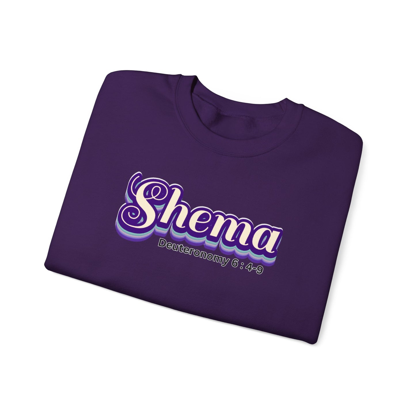 Retro Shema Unisex Heavy Blend™ Crewneck Sweatshirt