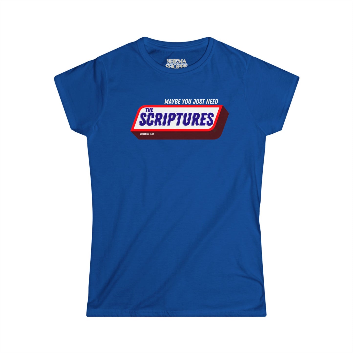 Scriptures Satisfy Women's Softstyle Tee