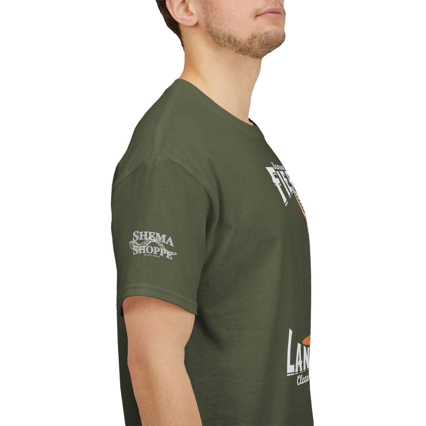 Fiery Fox Landscaping Unisex Heavy Cotton Tee - dark shades