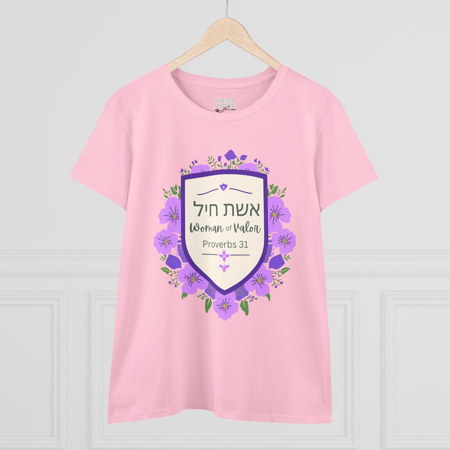 Woman of Valor Women's Midweight Cotton Tee