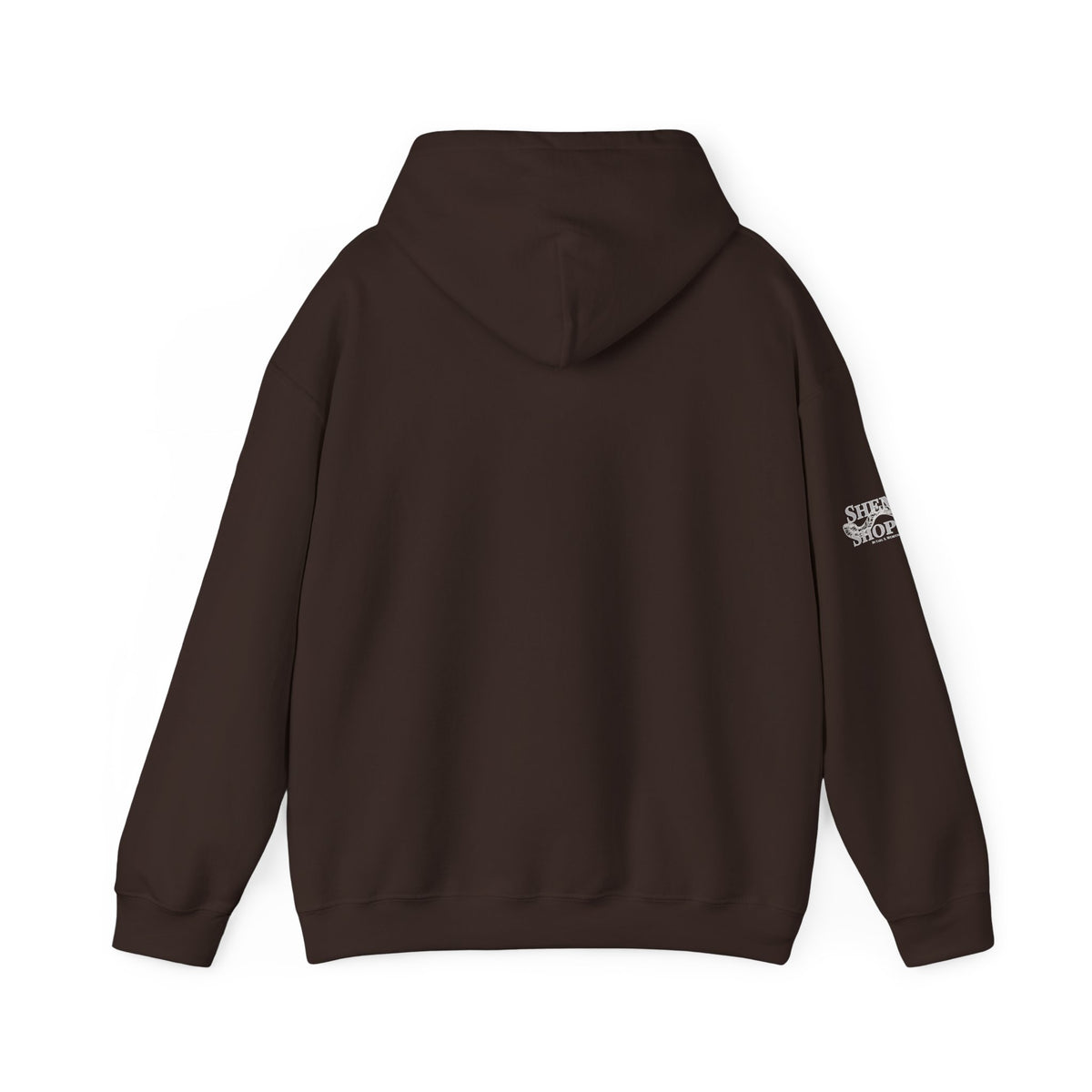 Thar's Pagan Thumbs Down Circle Hoodie — Retro Grunge Anti-Approval Graphic Sweatshirt