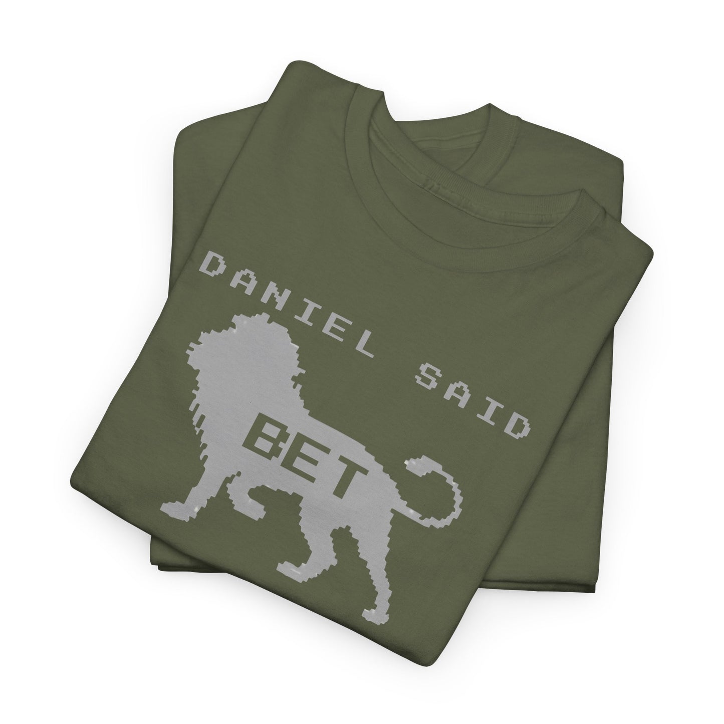 'Daniel Said Bet' Graphic Lion Tee Hebrew Hahas