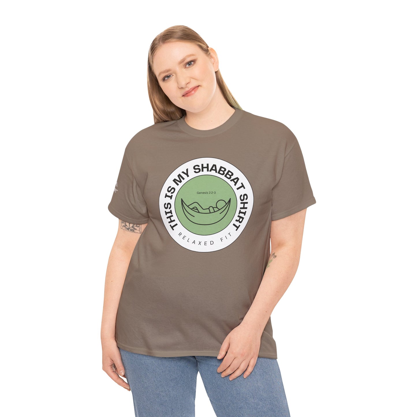 This Is My Shabbat Shirt — Chilling Out Is a Commandment Hammock Sabbath Cotton Tee