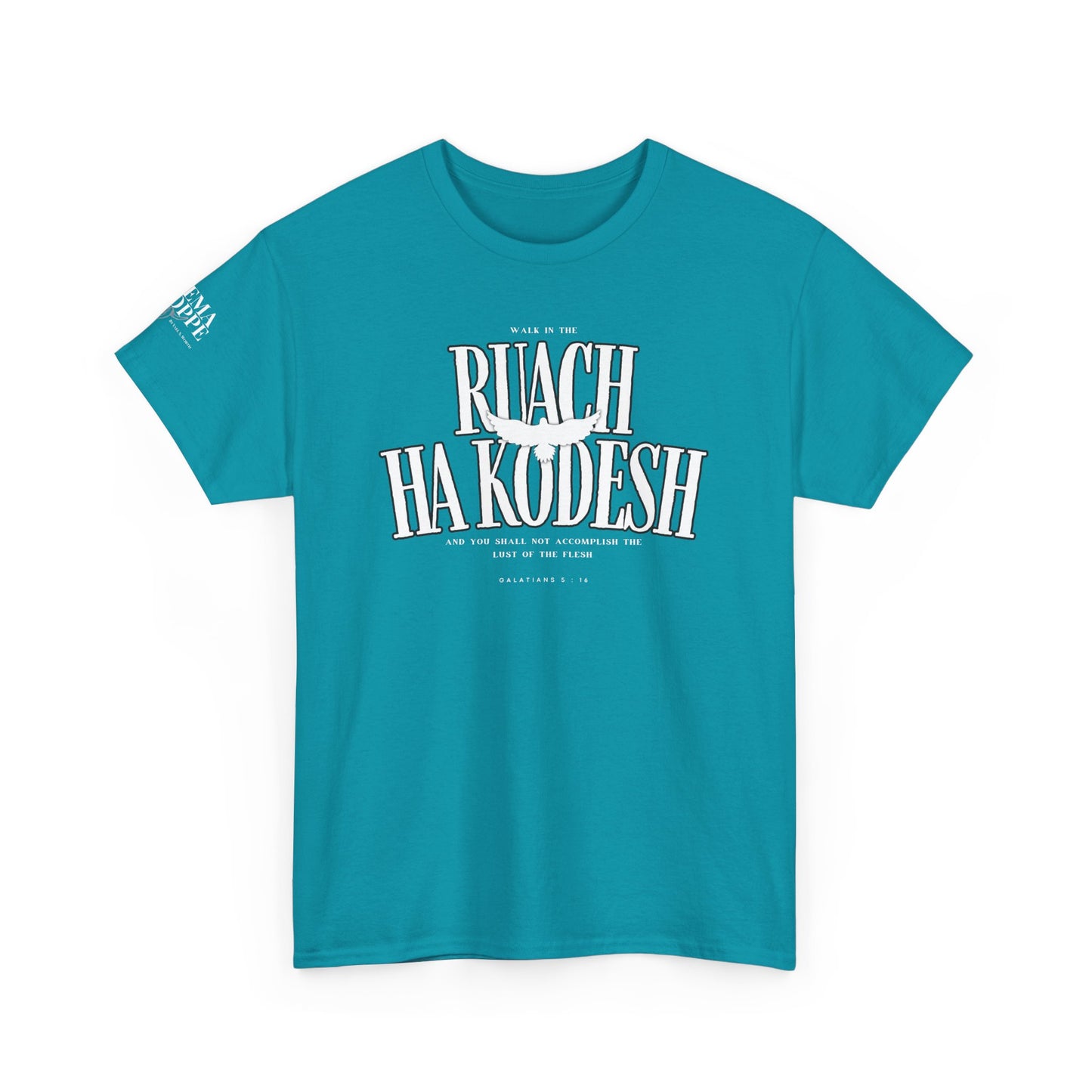 Ruach Ha Kodesh Unisex Cotton Tee - Galatians 5:16 Dove Shirt