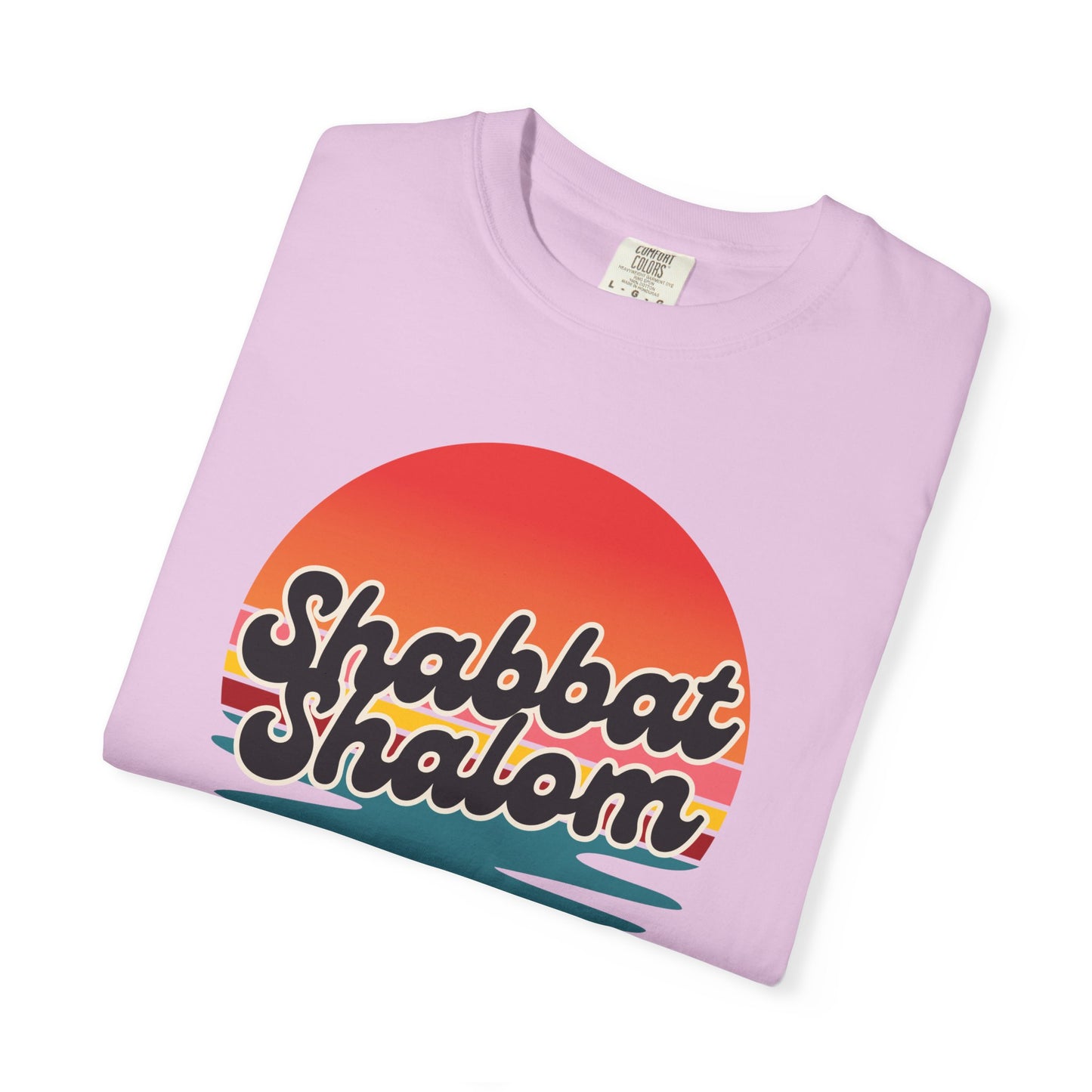 Sunset Shabbat Shalom T-shirt