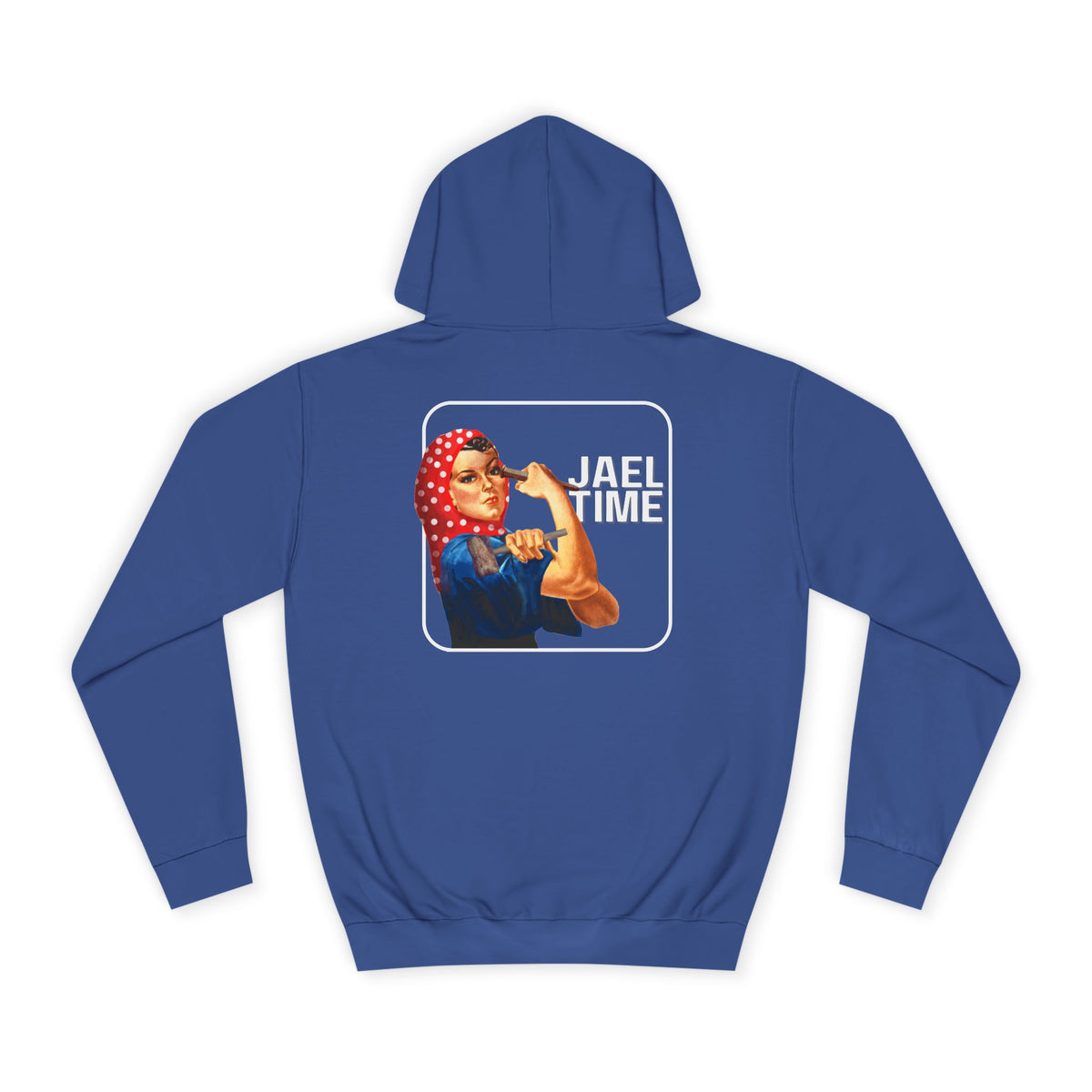 JAEL TIME Stylish Unisex College Hoodie - Perfect for Students, Cozy for Campus Life, Great for Gifts, Casual Wear, and Chill Days