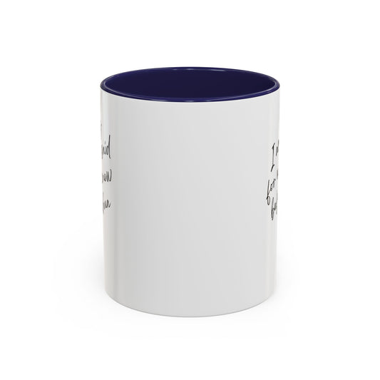 I'm Sorry (Yahushua) Accent Coffee Mug (11, 15oz)