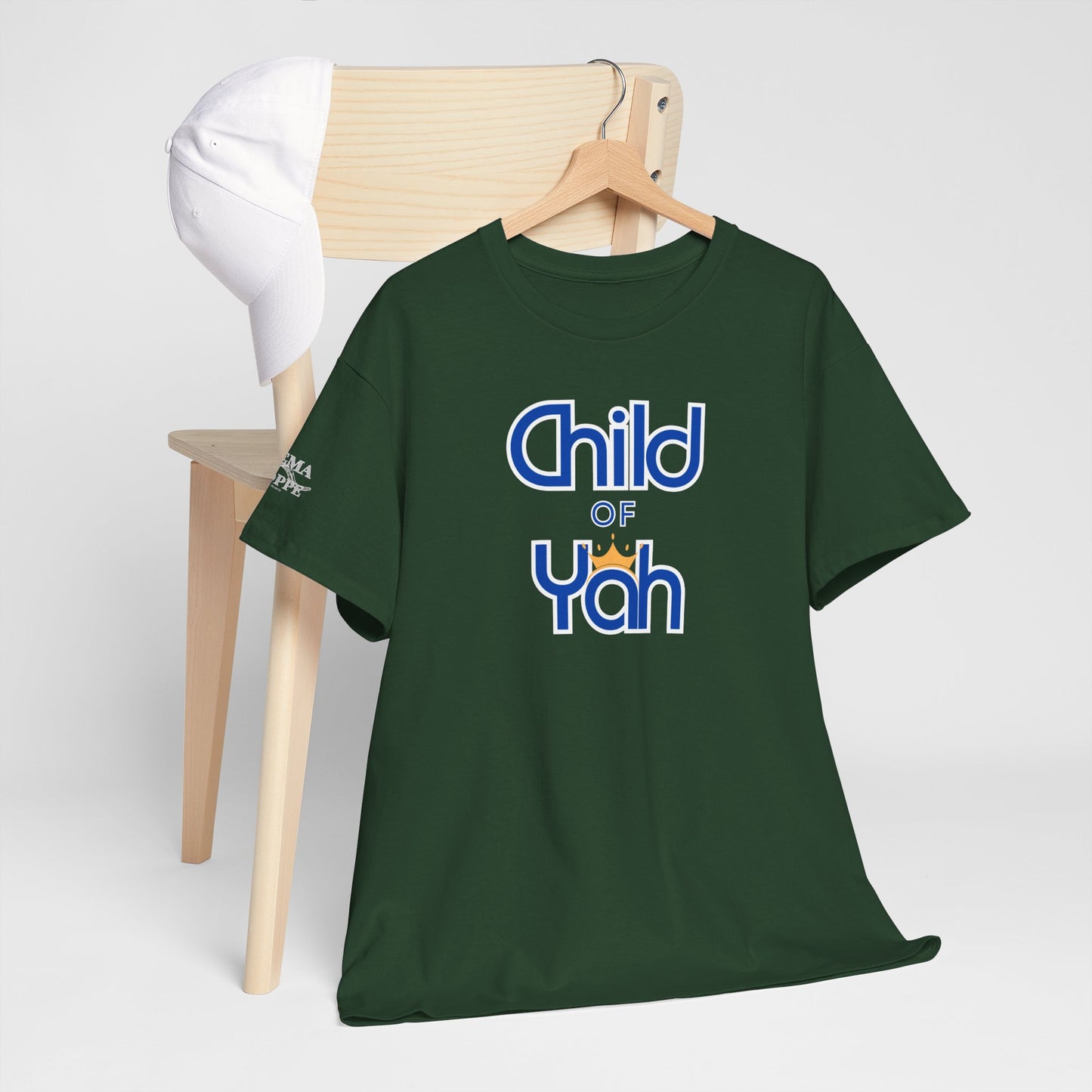 Child of Yah T-Shirt – Faith-Inspired Biblical Cotton Tee