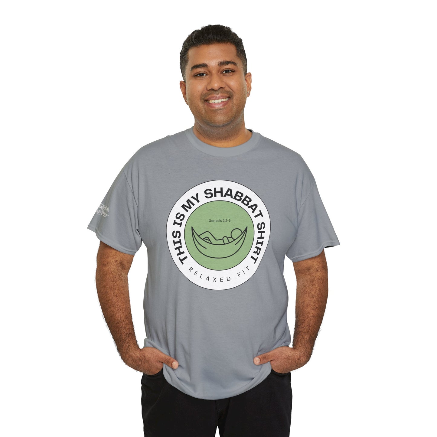 This Is My Shabbat Shirt — Chilling Out Is a Commandment Hammock Sabbath Cotton Tee
