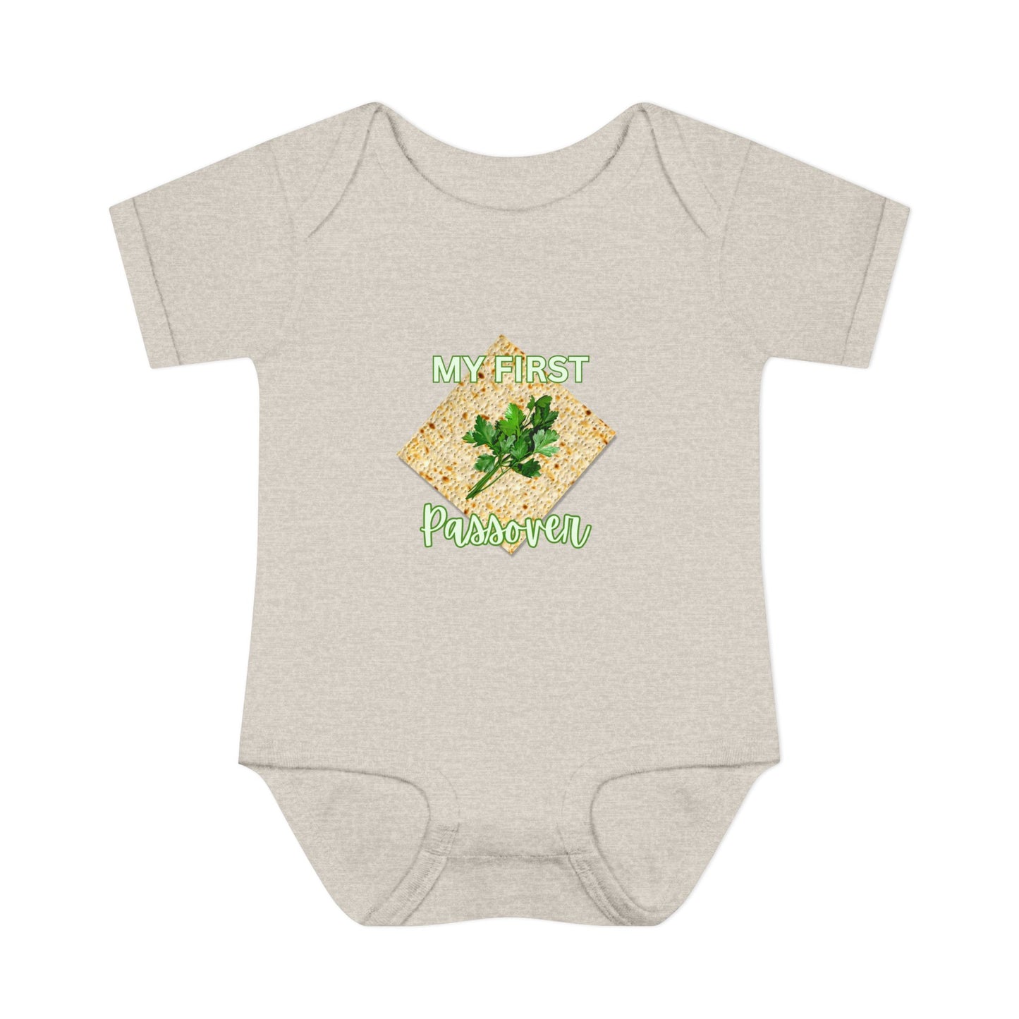 Baby Bodysuit - "My First Passover" Infant Onesie (Cute Unleavened Bread Lover Gift)