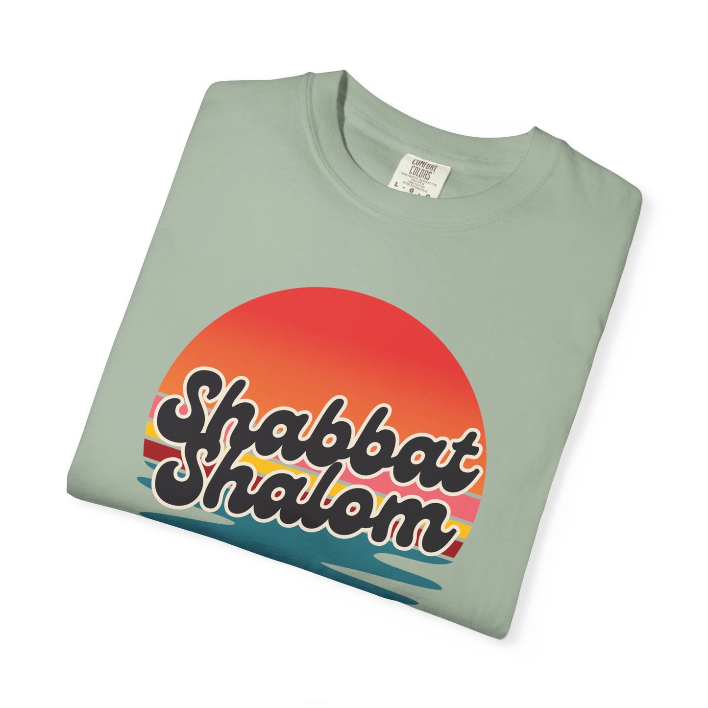 Sunset Shabbat Shalom T-shirt