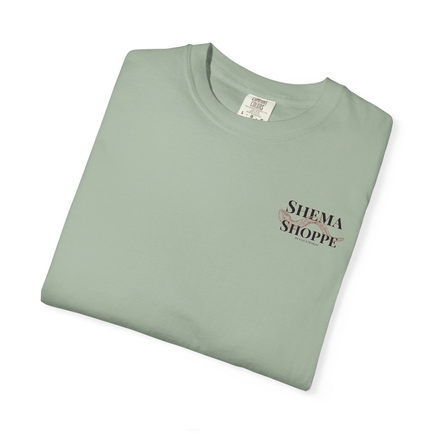 Open your Mouth Garment-Dyed T-Shirt — Rescue the Oppressed Back Print