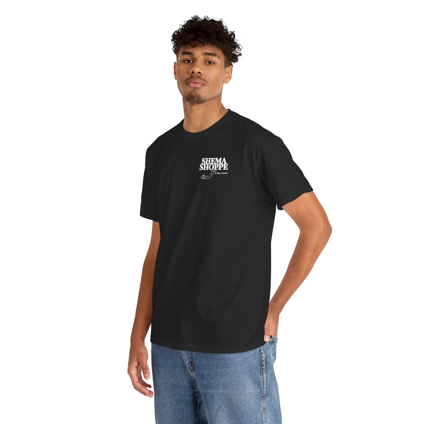 'Jael Time' Humorous Bible Story T-Shirt with Tent Peg and Hammer Design Cotton Tee