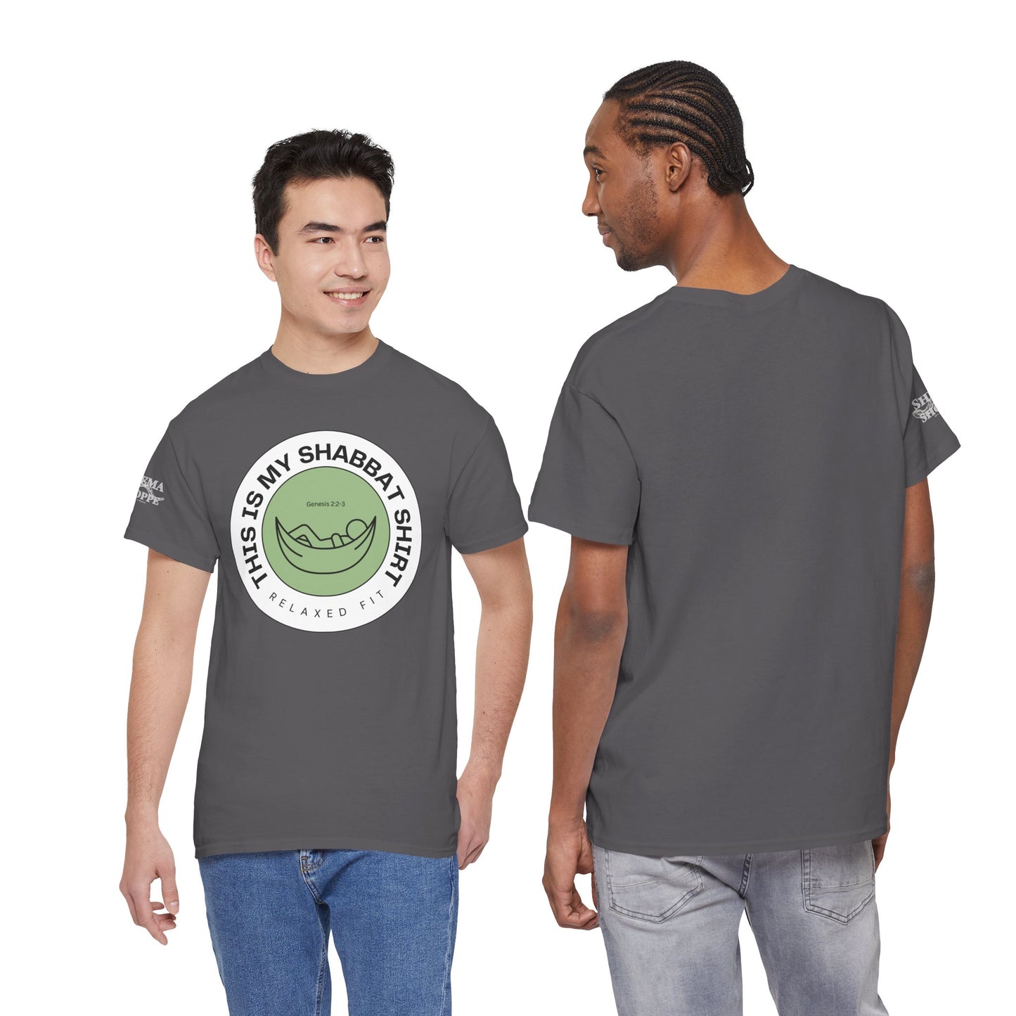 This Is My Shabbat Shirt — Chilling Out Is a Commandment Hammock Sabbath Cotton Tee