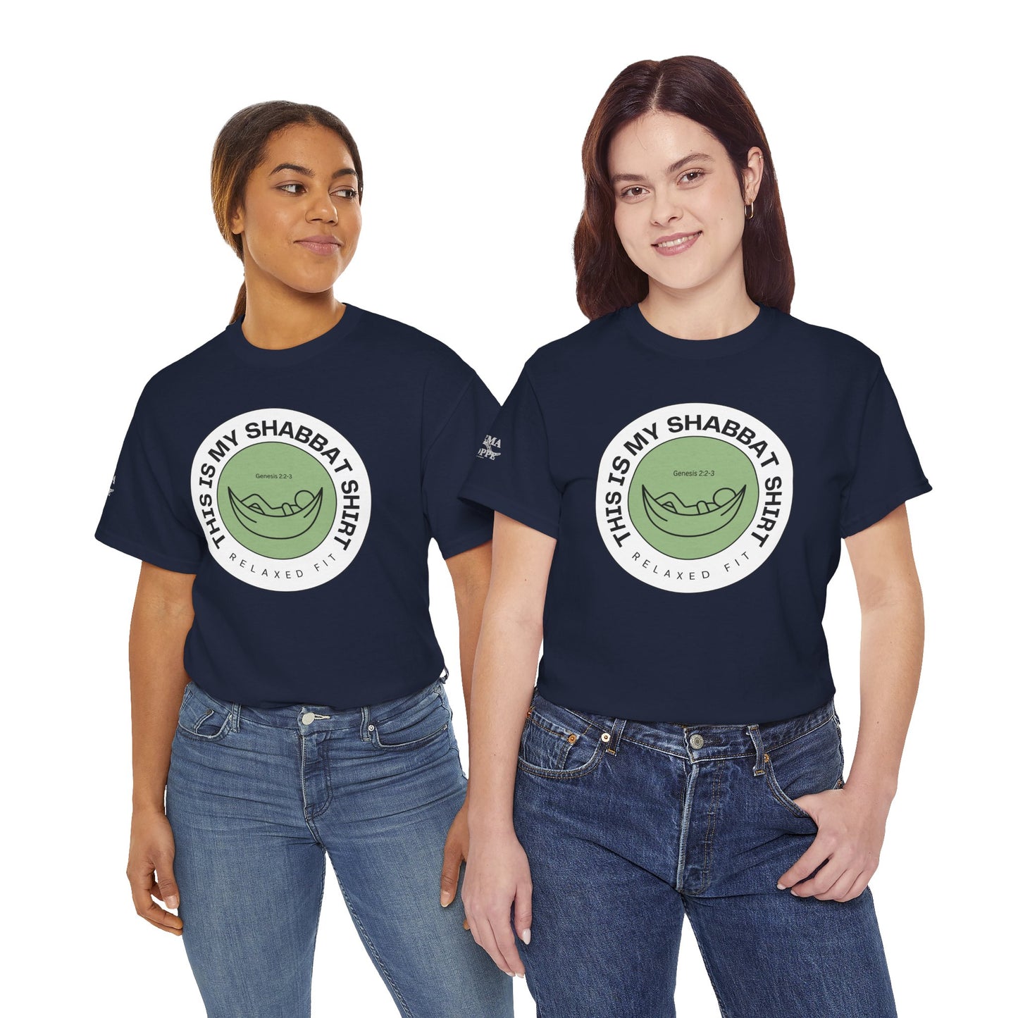 This Is My Shabbat Shirt — Chilling Out Is a Commandment Hammock Sabbath Cotton Tee