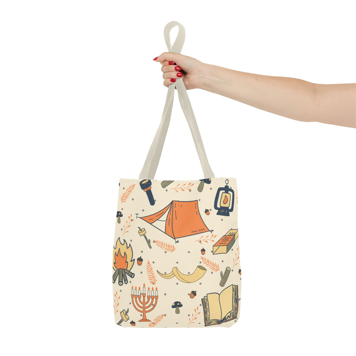 Sukkot Tents Tote Bag (AOP)
