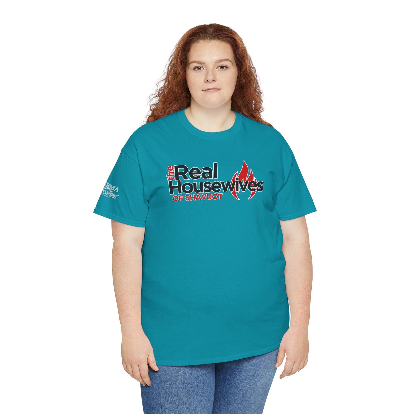 The Real Housewives of Shavuot Flames T‑Shirt Feast of Weeks Biblical Feast
