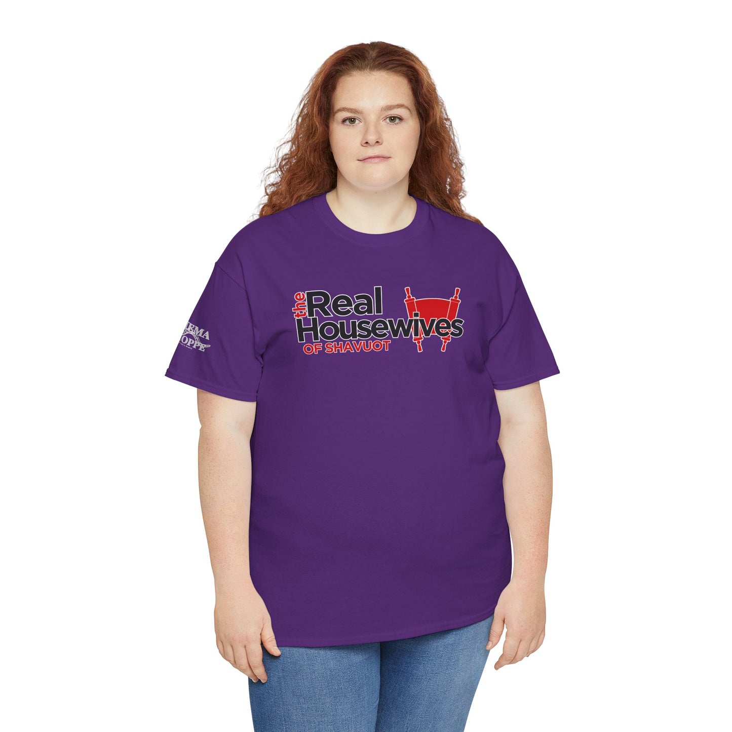 The Real Housewives of Shavuot Torah Scrolls T-Shirt Feast of Weeks Pentecost Cotton Tee