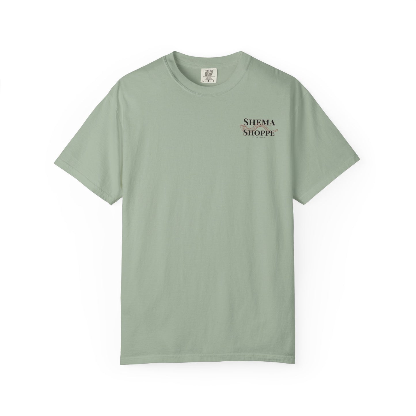 Open your Mouth Garment-Dyed T-Shirt — Rescue the Oppressed Back Print