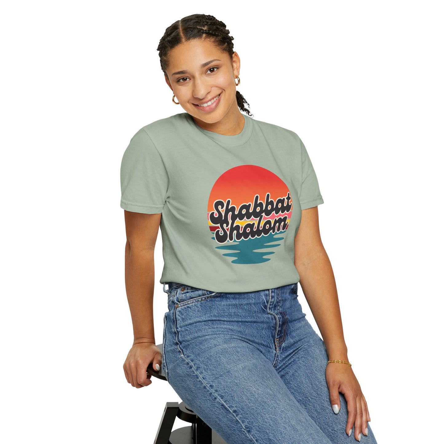 Sunset Shabbat Shalom T-shirt
