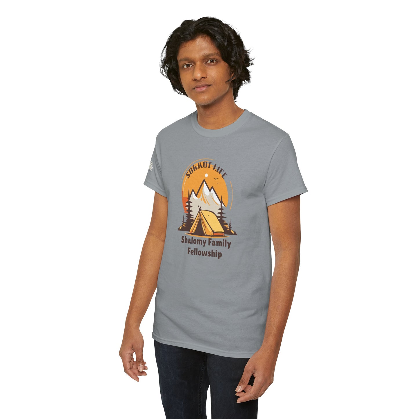 Personalized Sukkot Life Tee - Camping Biblical Feast Fellowship Shirt
